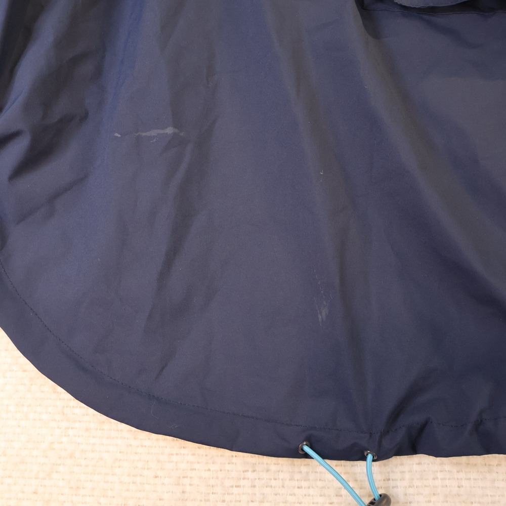 Arcadia Trail Dog Lrg Waterproof Windbreaker Navy Blue Hooded Mesh Lined Jacket - Picture 3 of 8